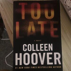 Novel - Black and Red Cover